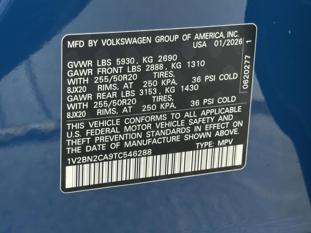 2026 Volkswagen Atlas 2.0T SEL Woodbridge VA