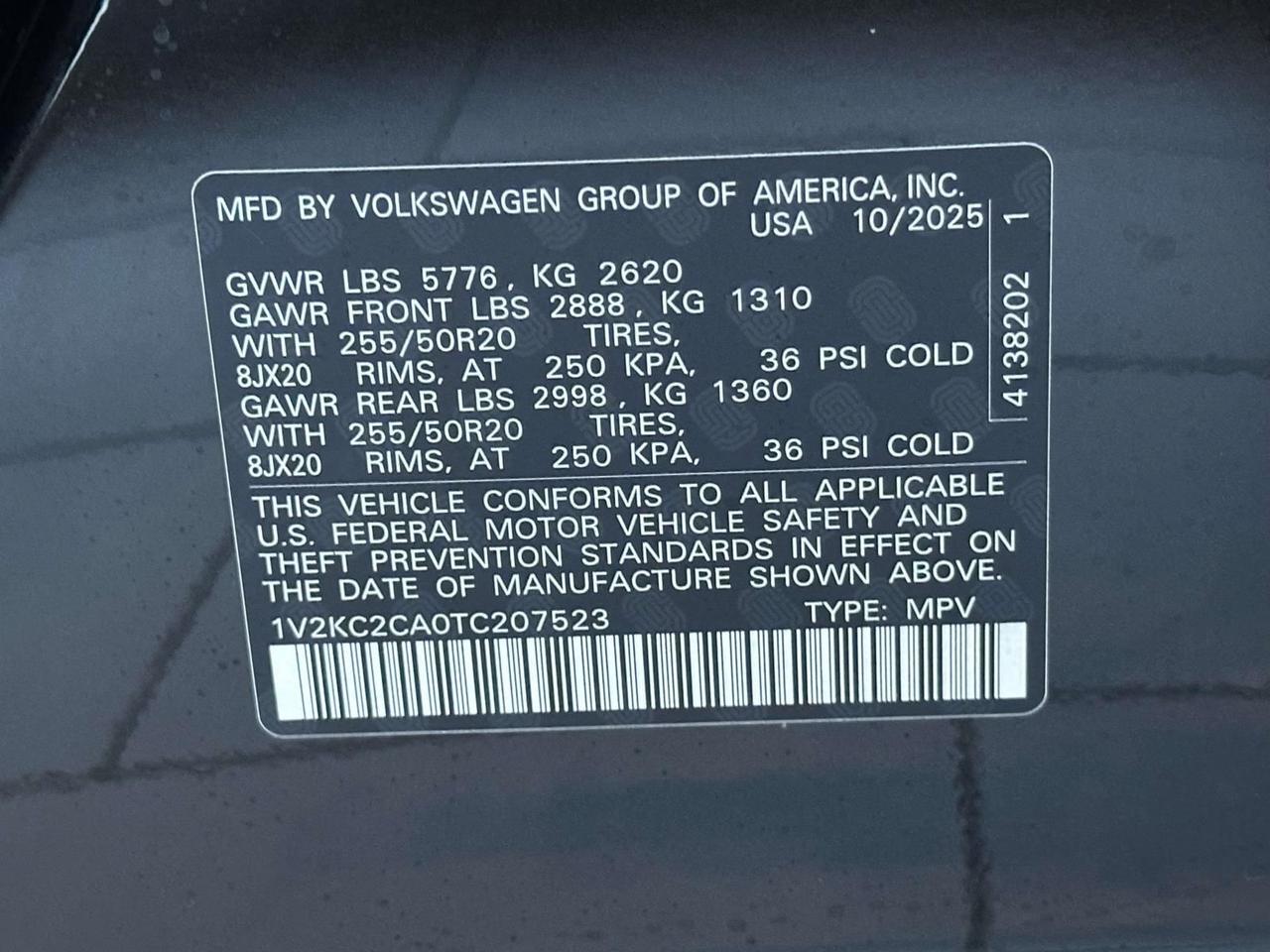2026 Volkswagen Atlas Cross Sport 2.0T SE w/Technology Woodbridge VA