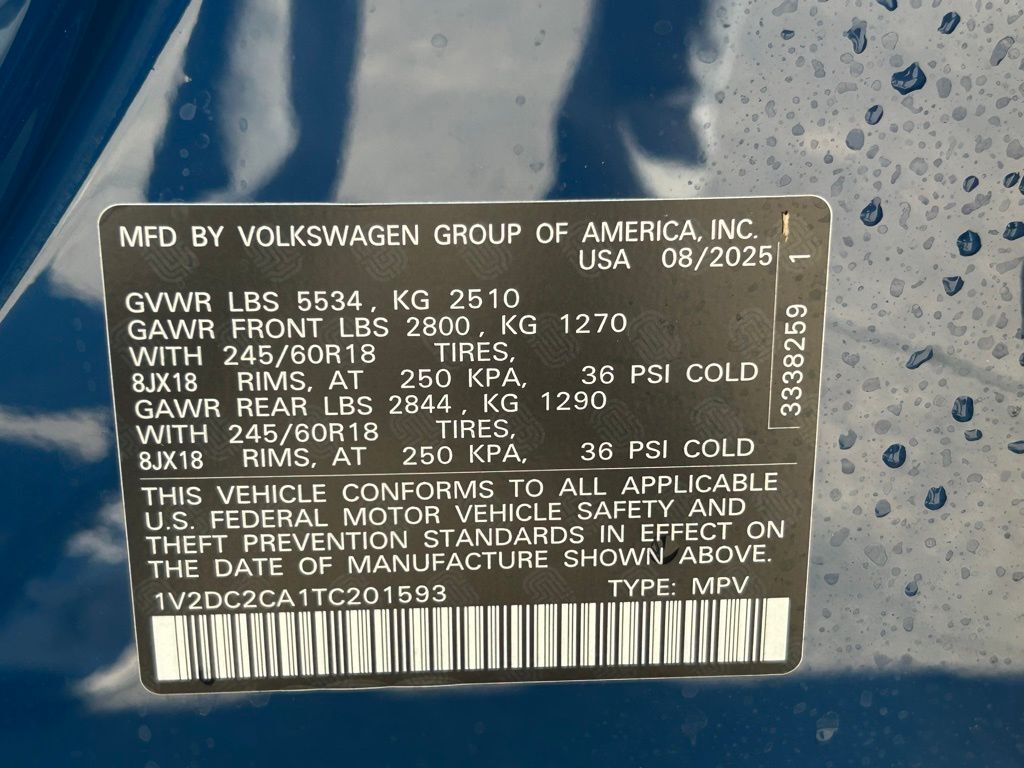 2026 Volkswagen Atlas Cross Sport 2.0T SE Tampa FL