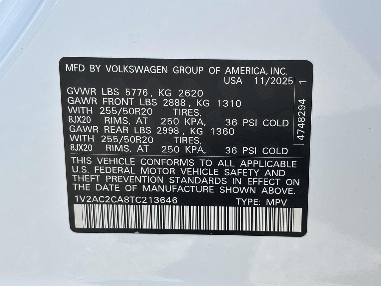 2026 Volkswagen Atlas Cross Sport 2.0T SEL R-Line Black Woodbridge VA