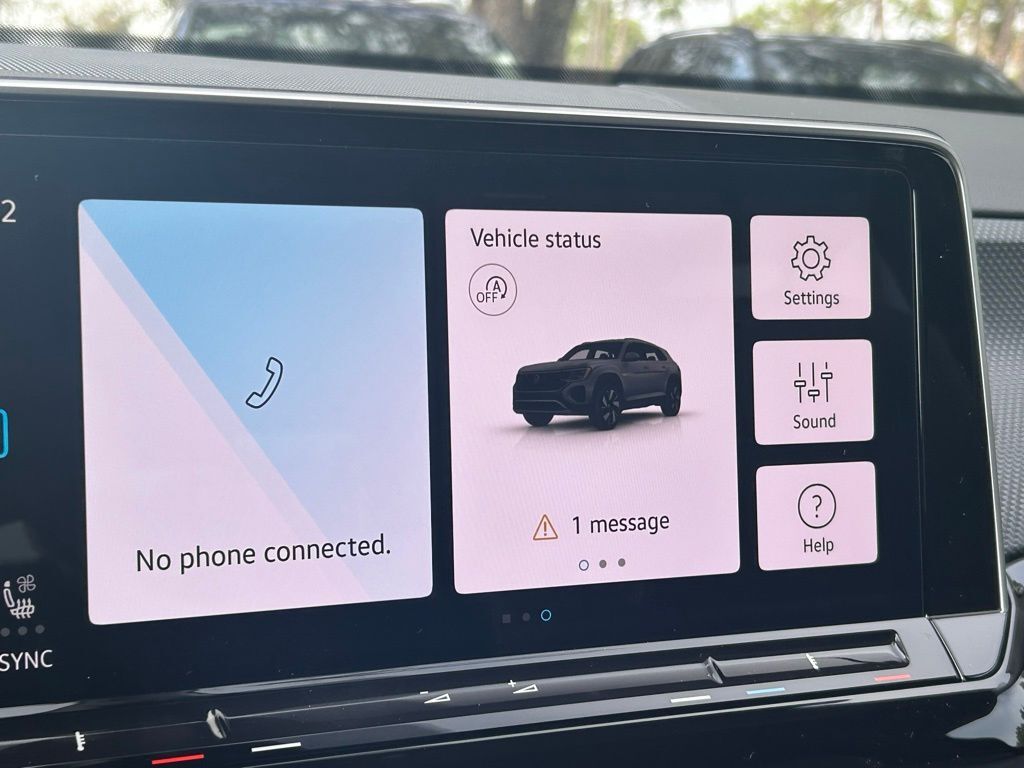 2026 Volkswagen Atlas Cross Sport 2.0T SEL R-Line Black Tampa FL