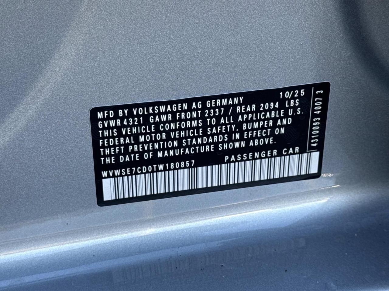 2026 Volkswagen Golf GTI 2.0T SE Woodbridge VA