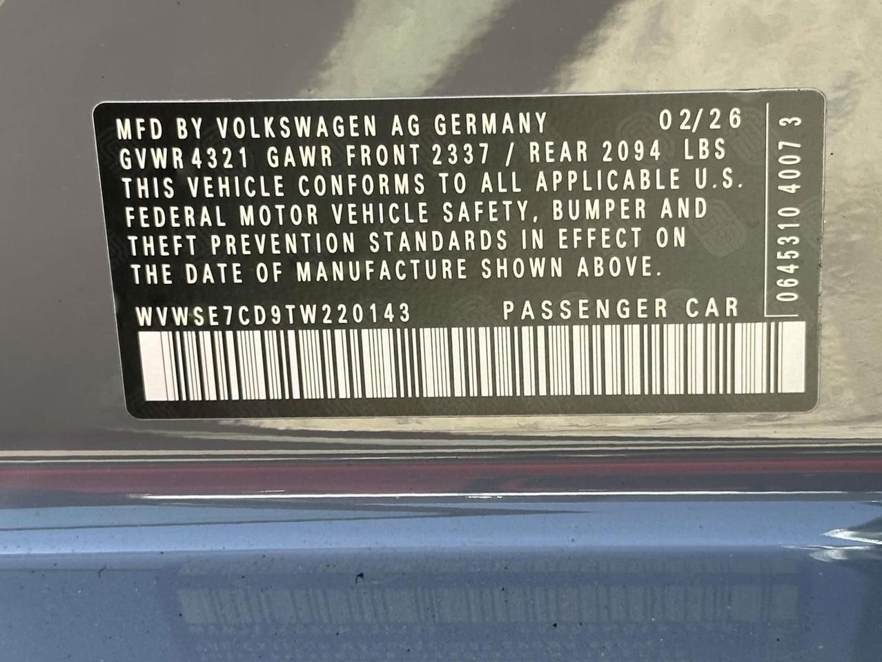 2026 Volkswagen Golf GTI 2.0T SE Woodbridge VA