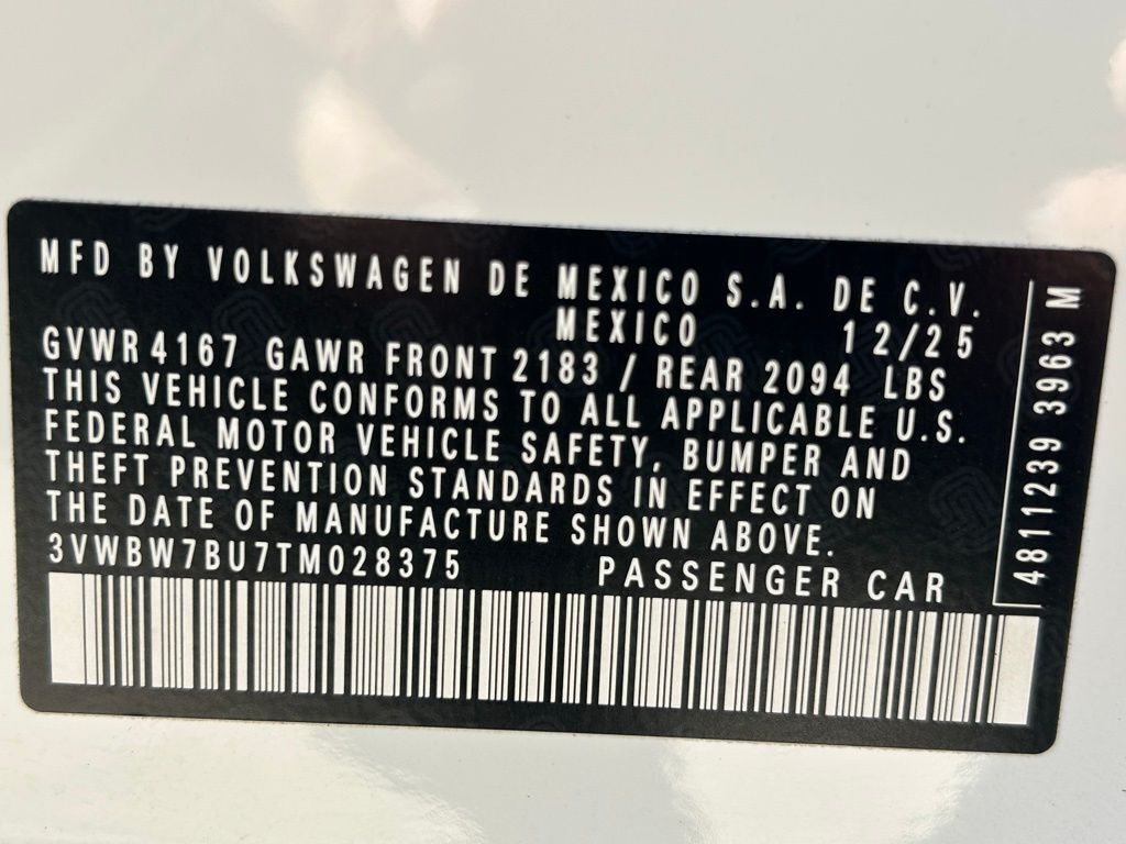 2026 Volkswagen Jetta 1.5T Sport Tampa FL