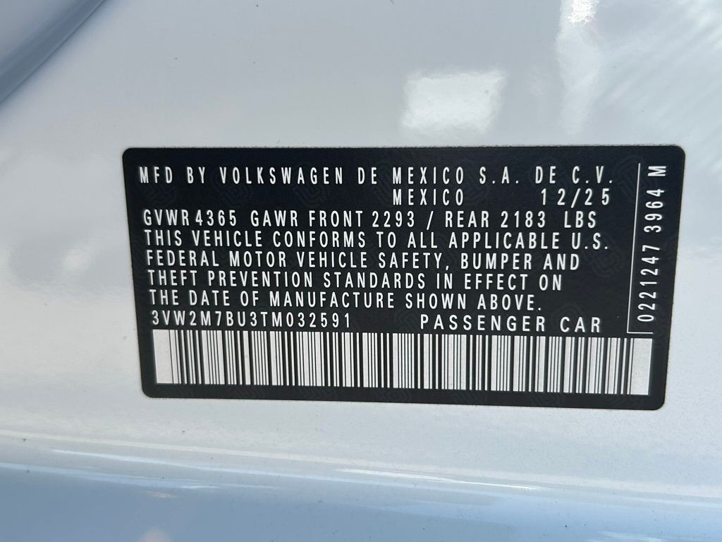 2026 Volkswagen Jetta GLI 2.0T Autobahn Tampa FL