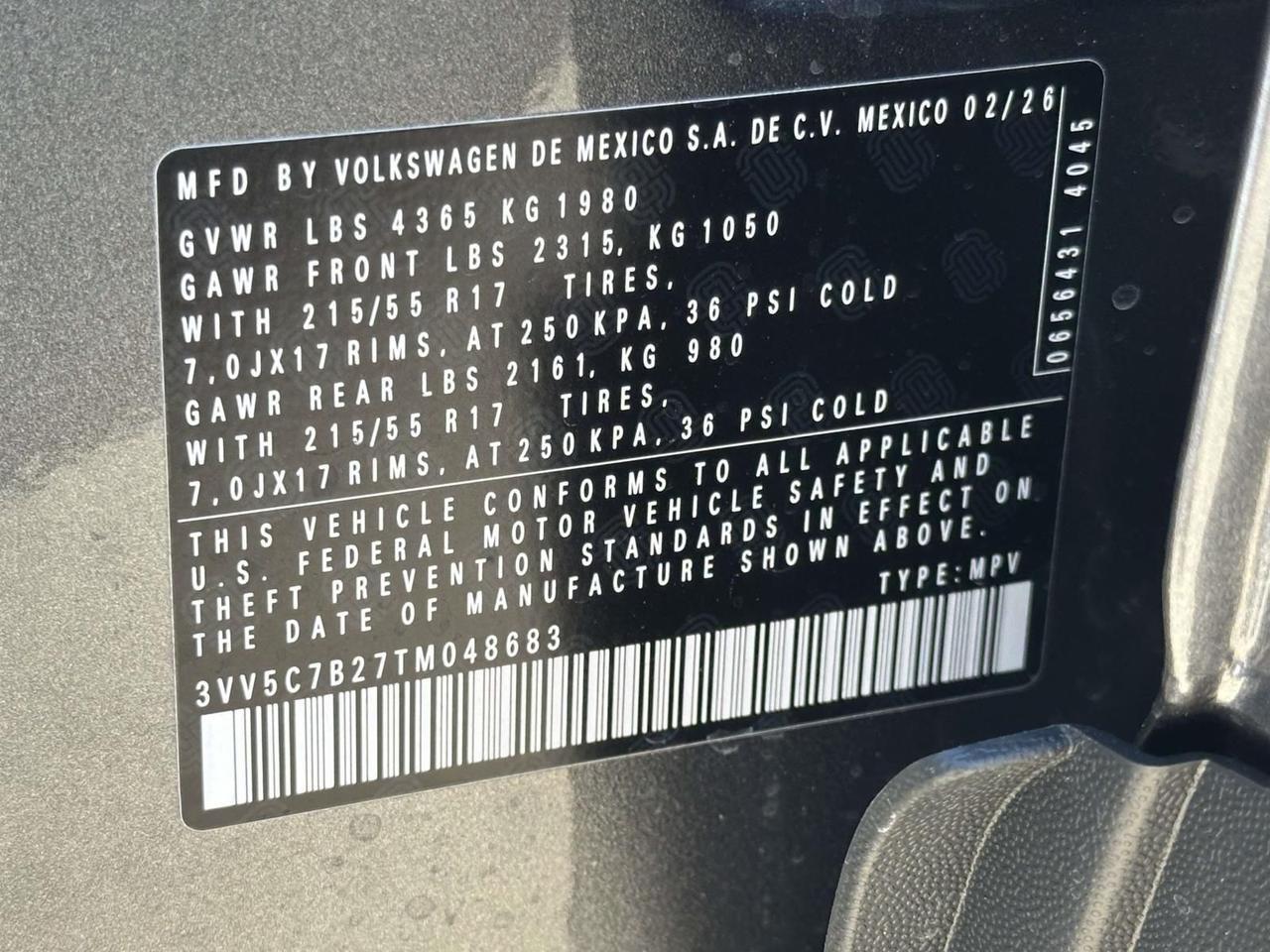 2026 Volkswagen Taos 1.5T S Woodbridge VA