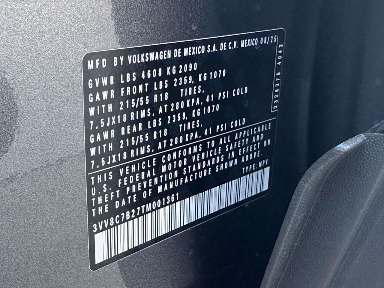 2026 Volkswagen Taos 1.5T S Woodbridge VA