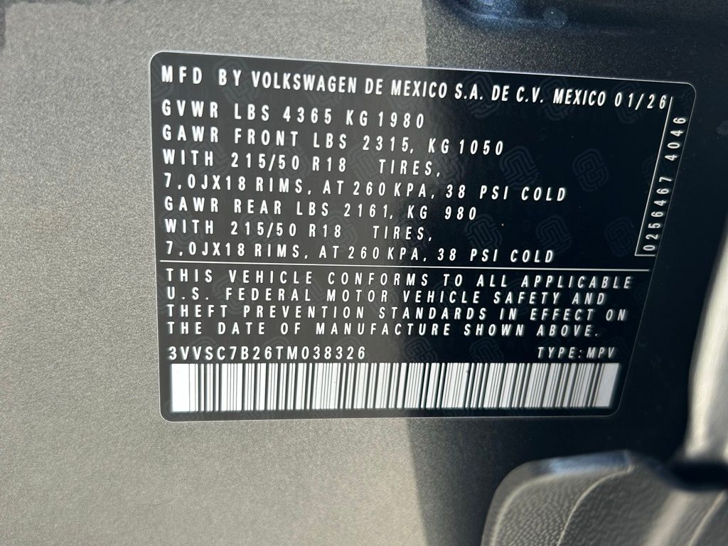 2026 Volkswagen Taos 1.5T SE Tampa FL