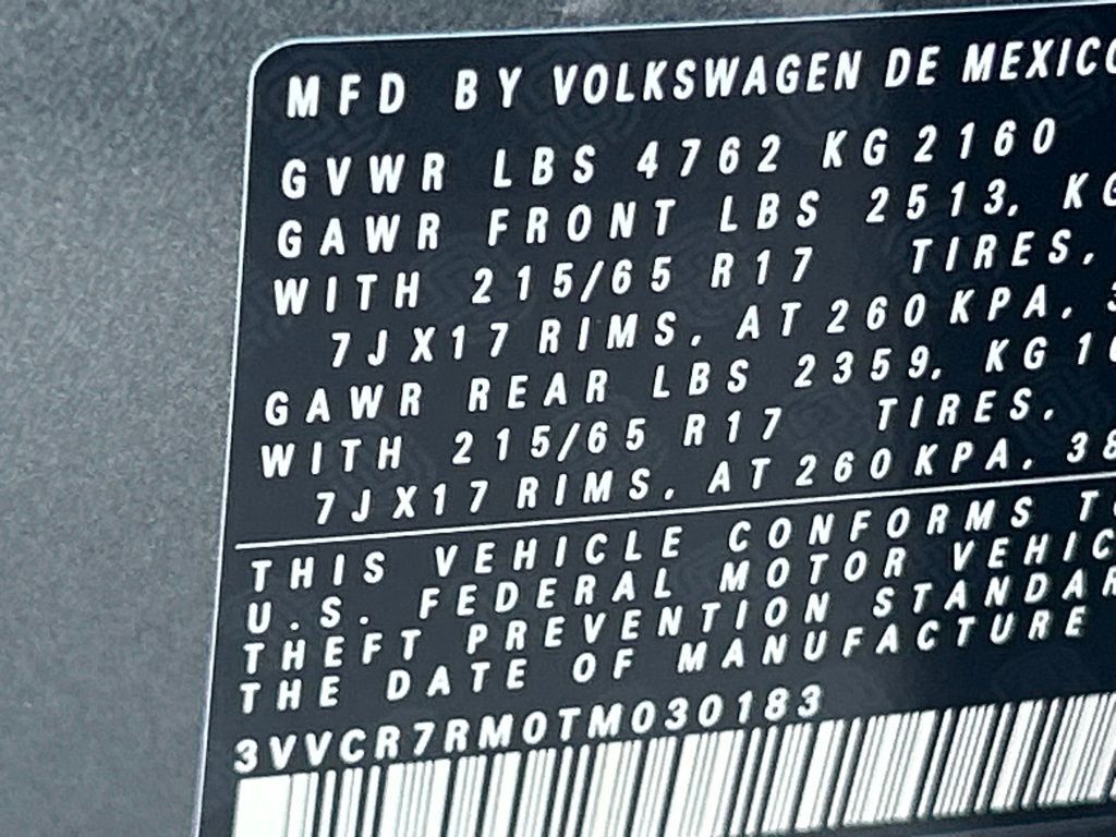 2026 Volkswagen Tiguan 2.0T S Tampa FL