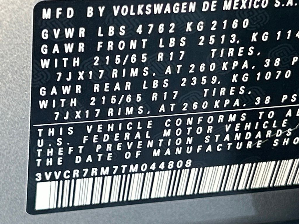 2026 Volkswagen Tiguan 2.0T S Tampa FL