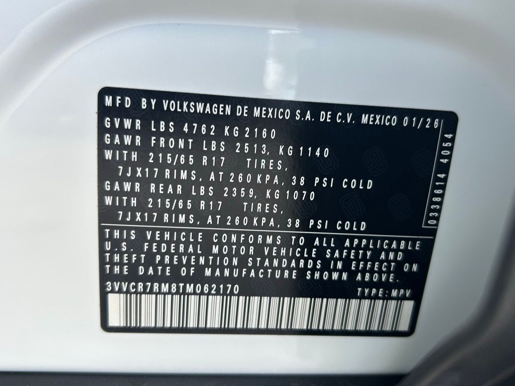 2026 Volkswagen Tiguan 2.0T S Tampa FL