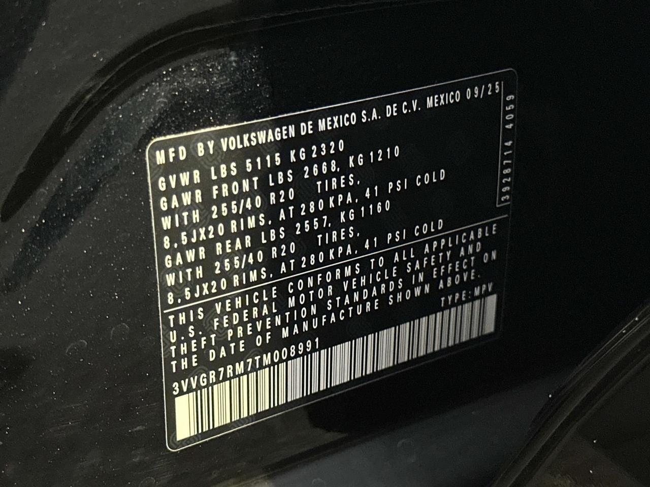 2026 Volkswagen Tiguan 2.0T SE R-Line Black Woodbridge VA