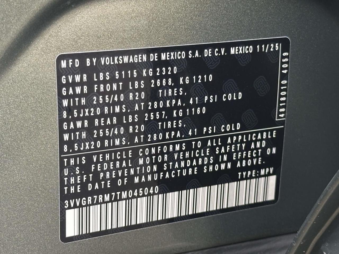 2026 Volkswagen Tiguan 2.0T SE R-Line Black Woodbridge VA