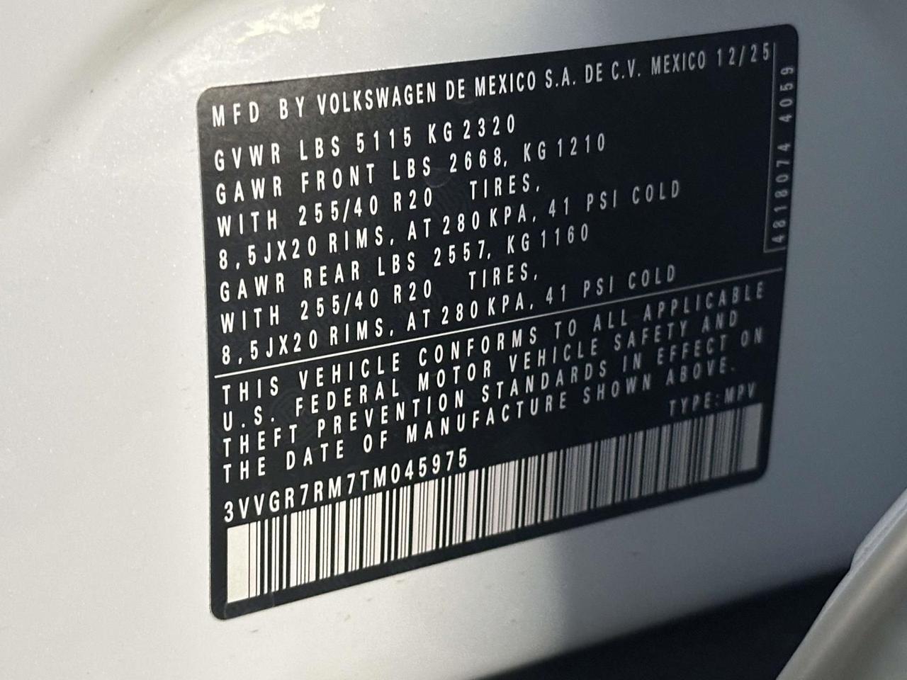 2026 Volkswagen Tiguan 2.0T SE R-Line Black Woodbridge VA