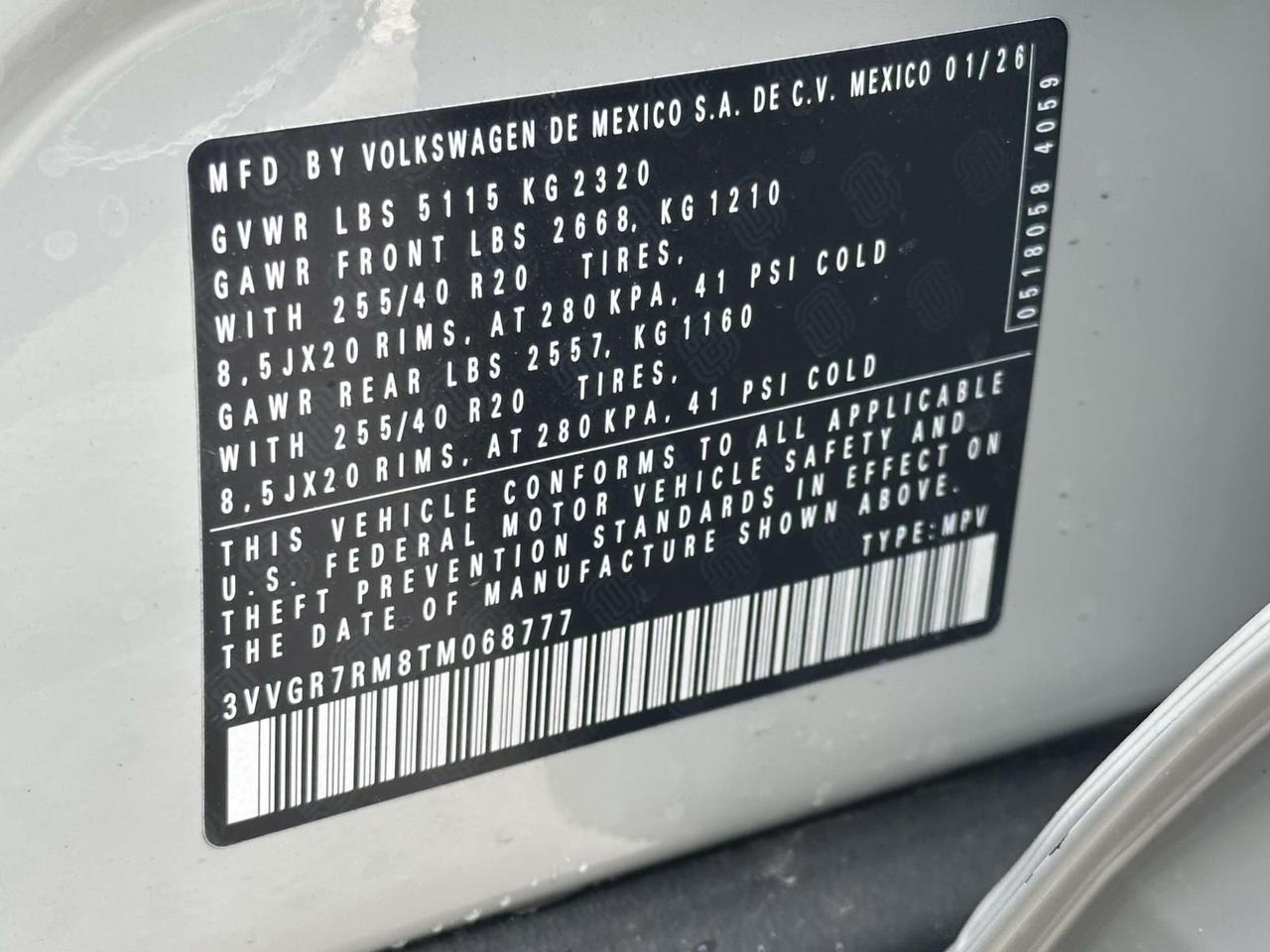 2026 Volkswagen Tiguan 2.0T SE R-Line Black Woodbridge VA