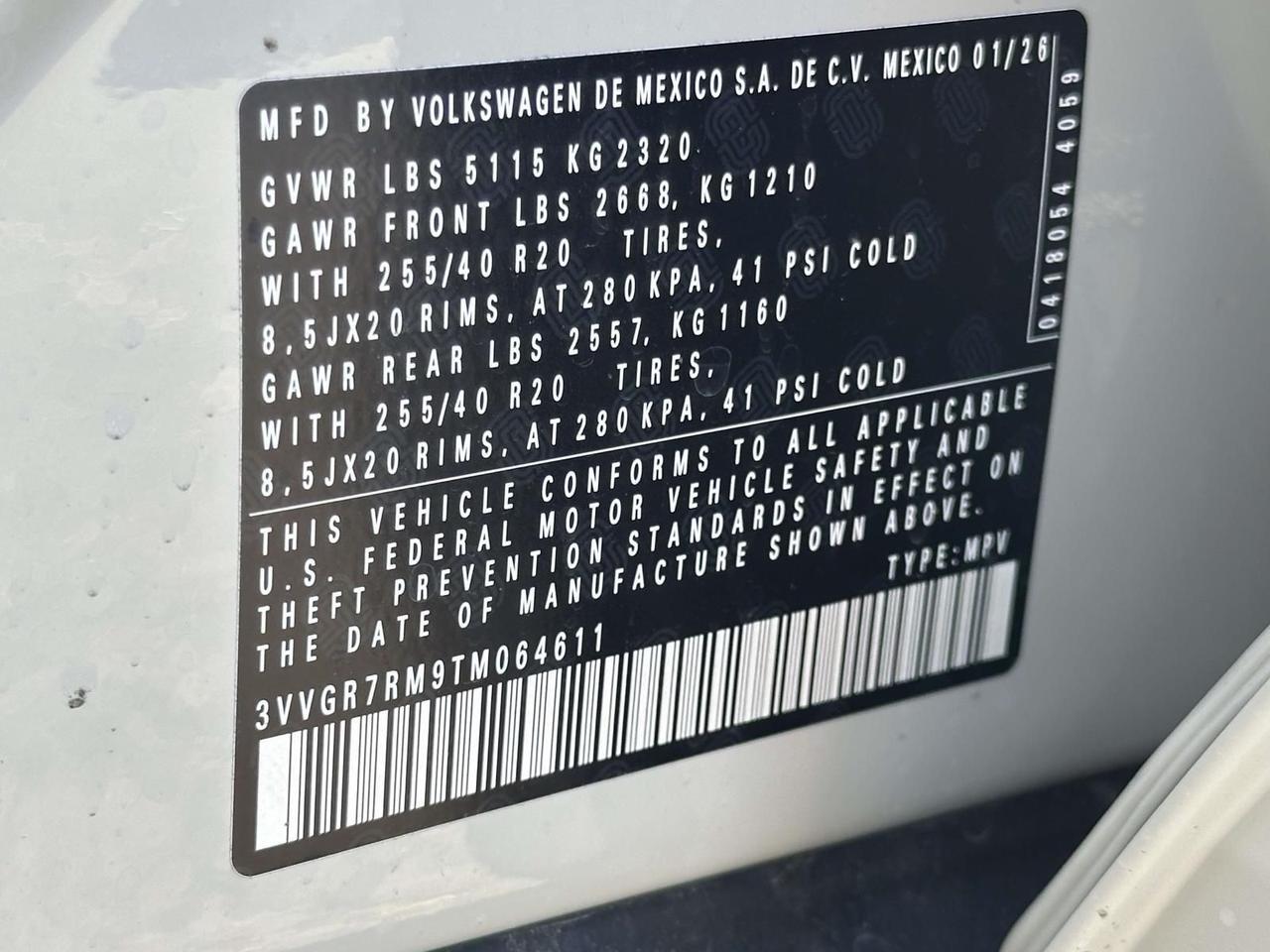 2026 Volkswagen Tiguan 2.0T SE R-Line Black Woodbridge VA