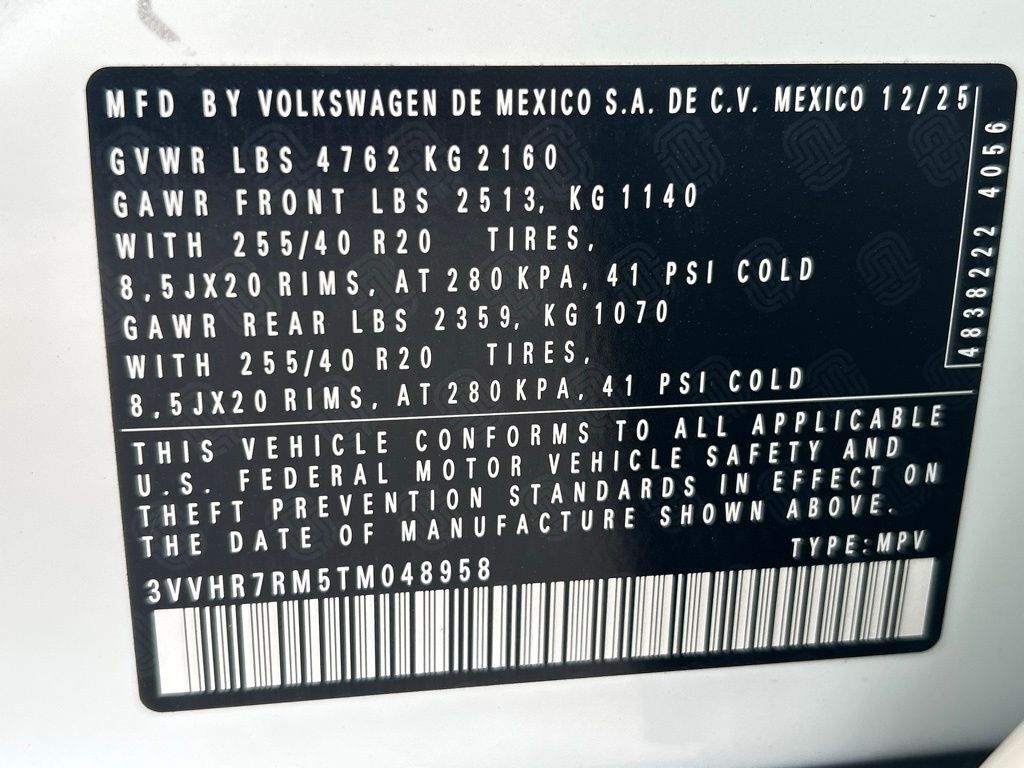 2026 Volkswagen Tiguan 2.0T SE R-Line Black Tampa FL