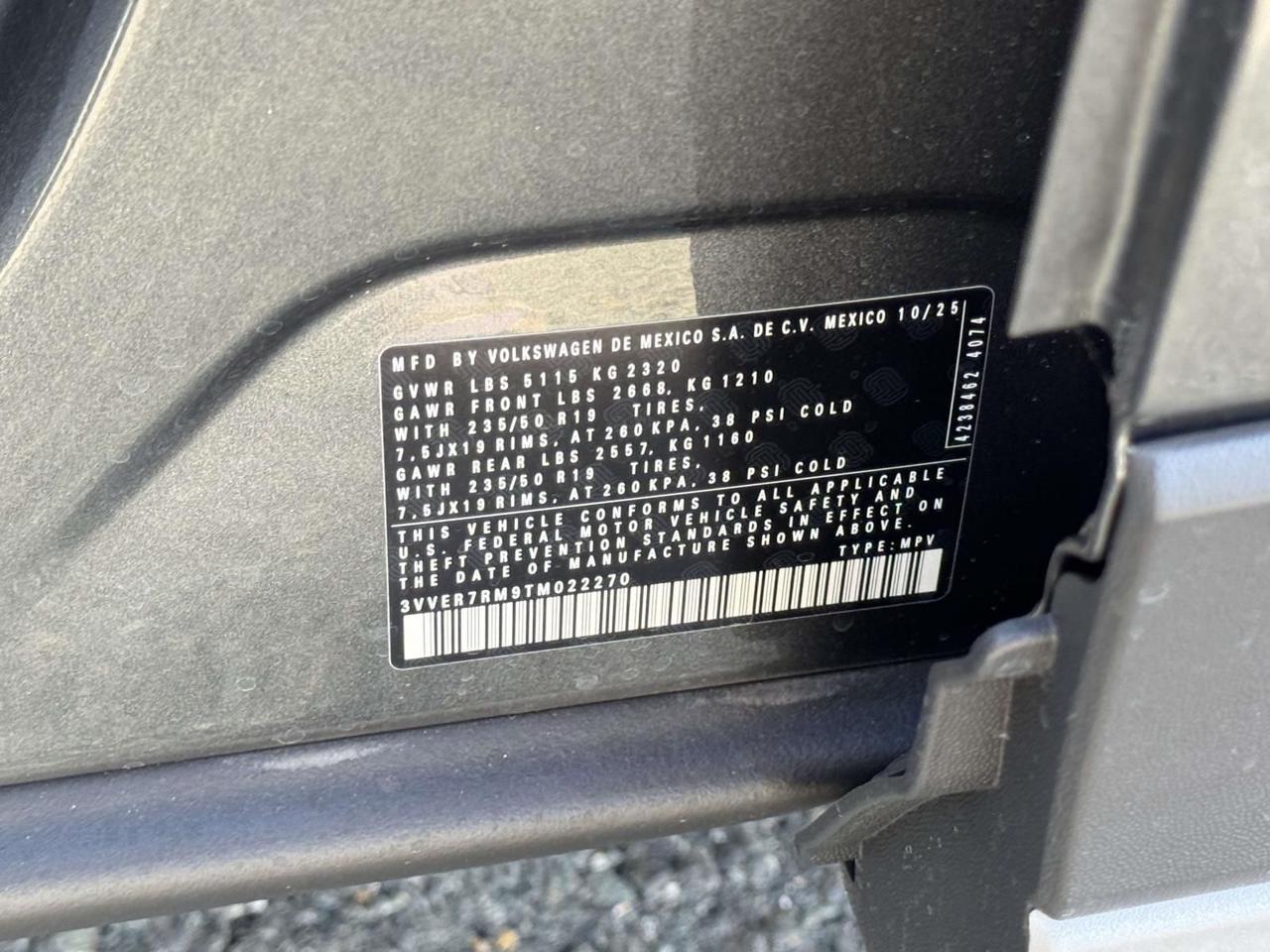 2026 Volkswagen Tiguan 2.0T SE Woodbridge VA