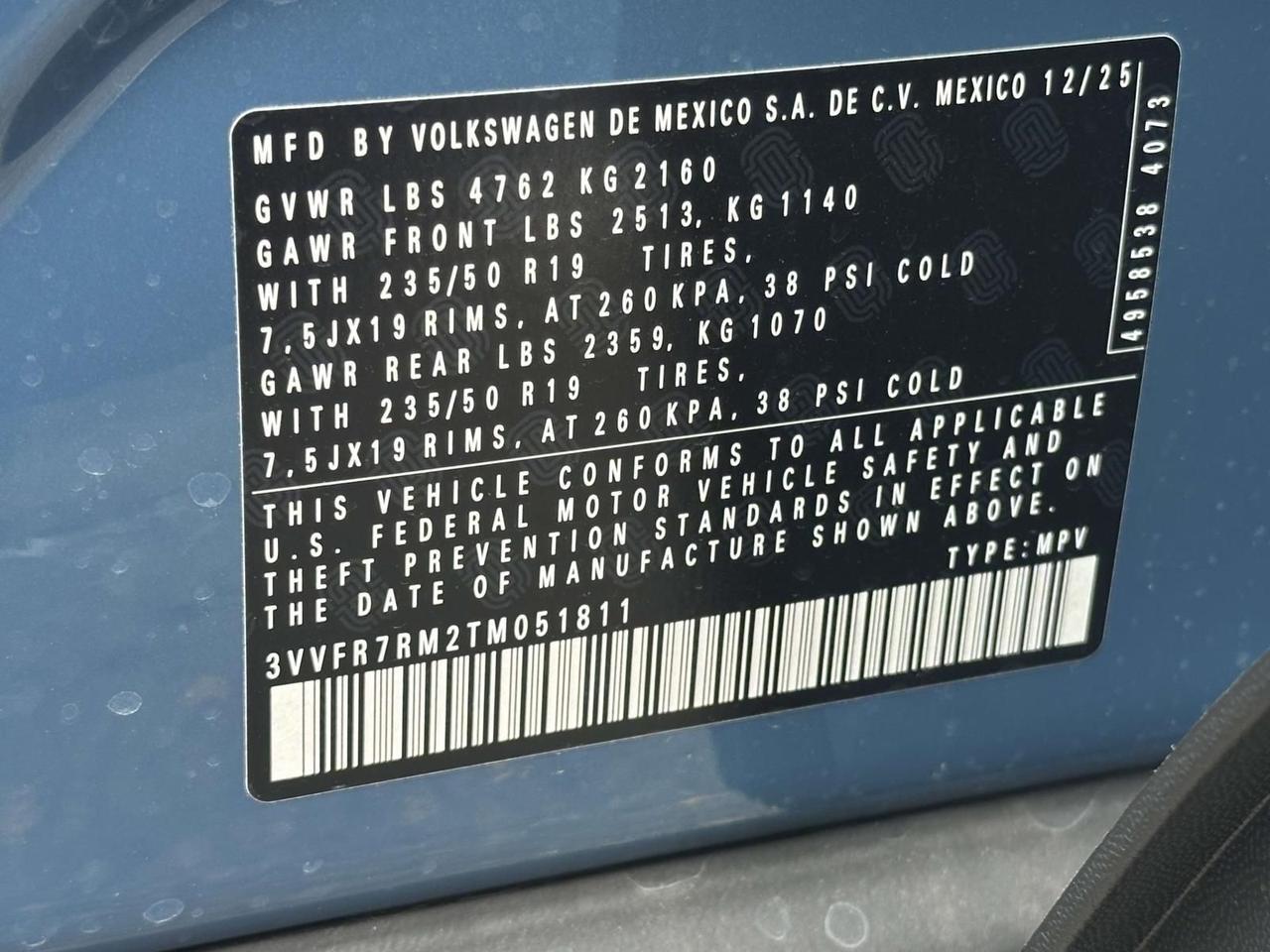 2026 Volkswagen Tiguan 2.0T SE Woodbridge VA