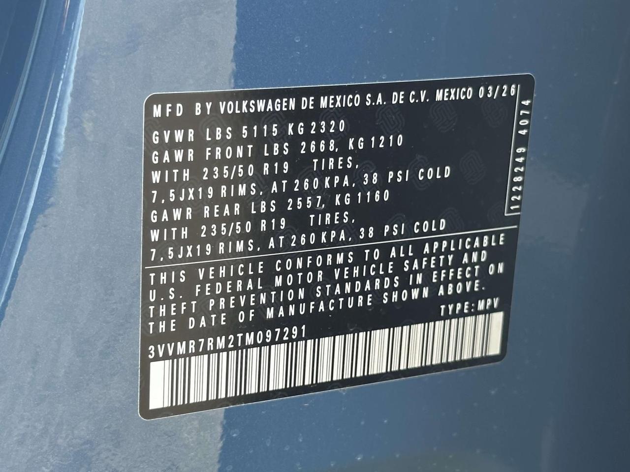 2026 Volkswagen Tiguan 2.0T SE Woodbridge VA