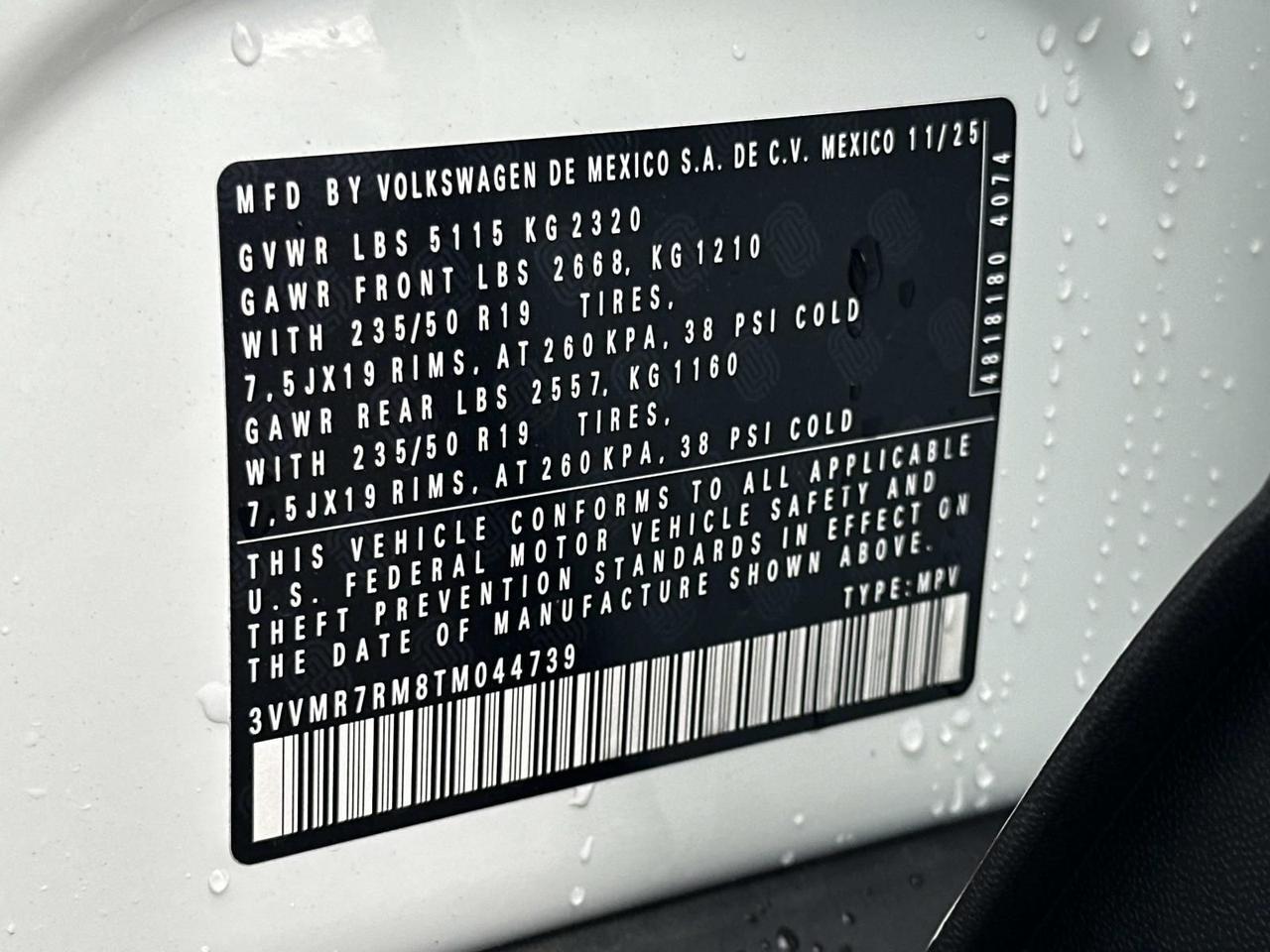 2026 Volkswagen Tiguan 2.0T SE Woodbridge VA