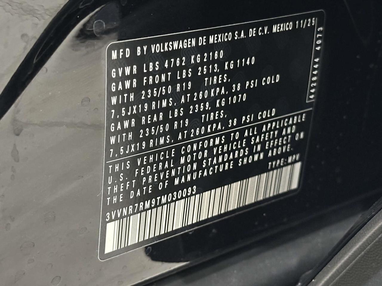 2026 Volkswagen Tiguan 2.0T SE Woodbridge VA