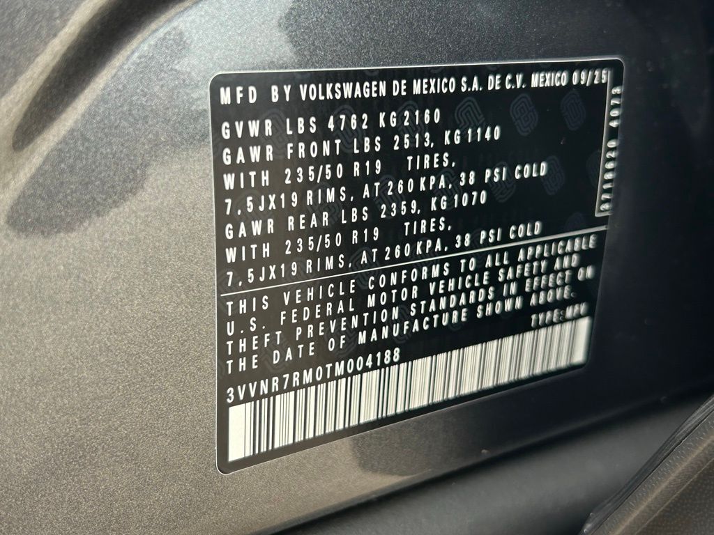 2026 Volkswagen Tiguan 2.0T SE Tampa FL