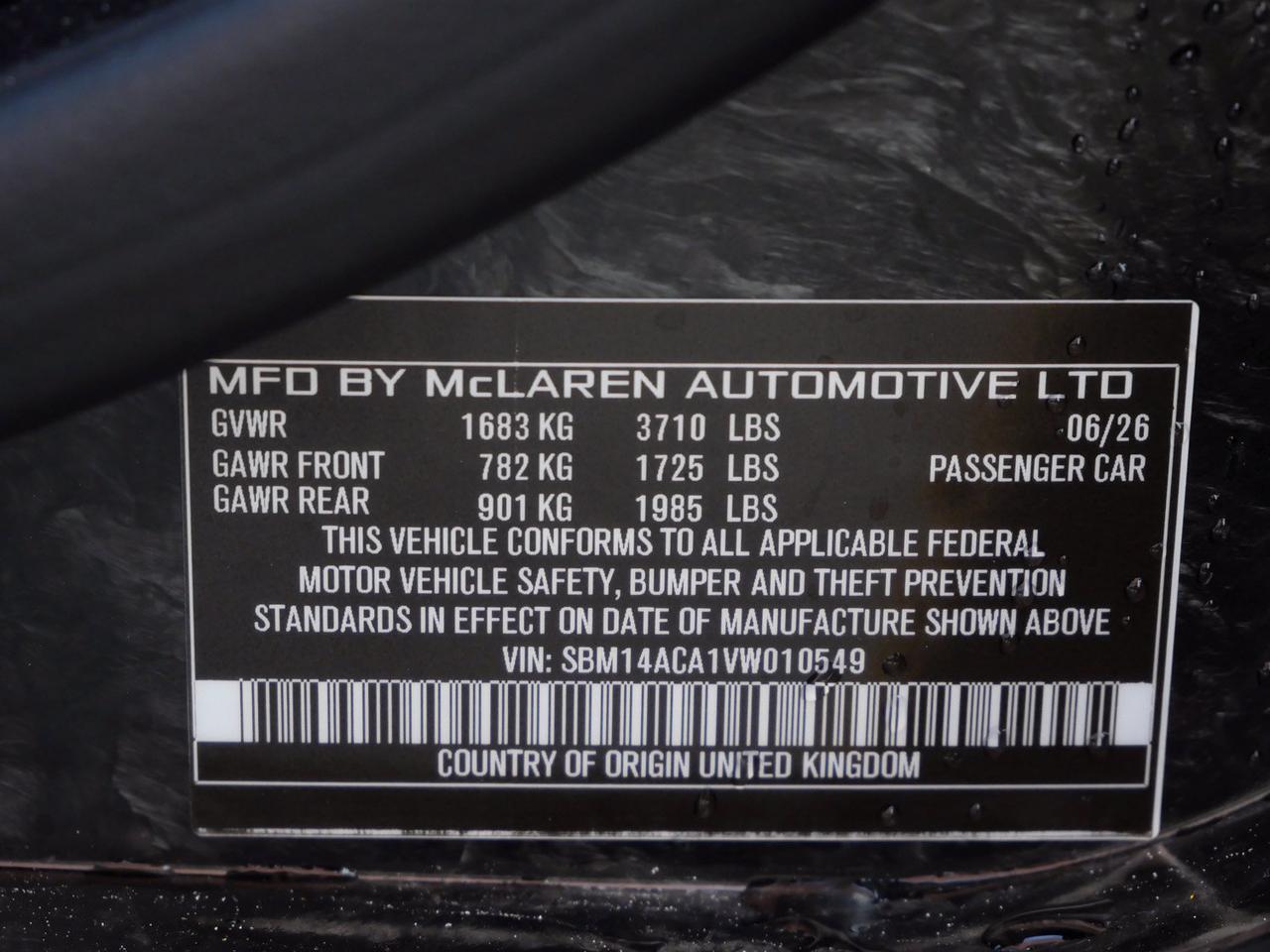 2027 McLaren 750S Lawrence KS