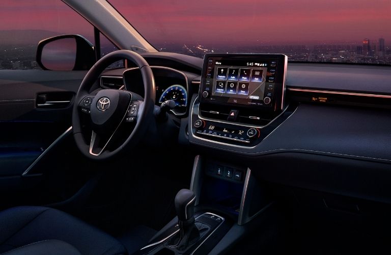 2022 Toyota Corolla Cross front interior