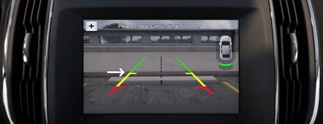 Rearview Camera in a Ford