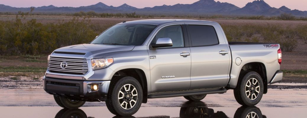 side view of the 2016 Toyota Tundra
