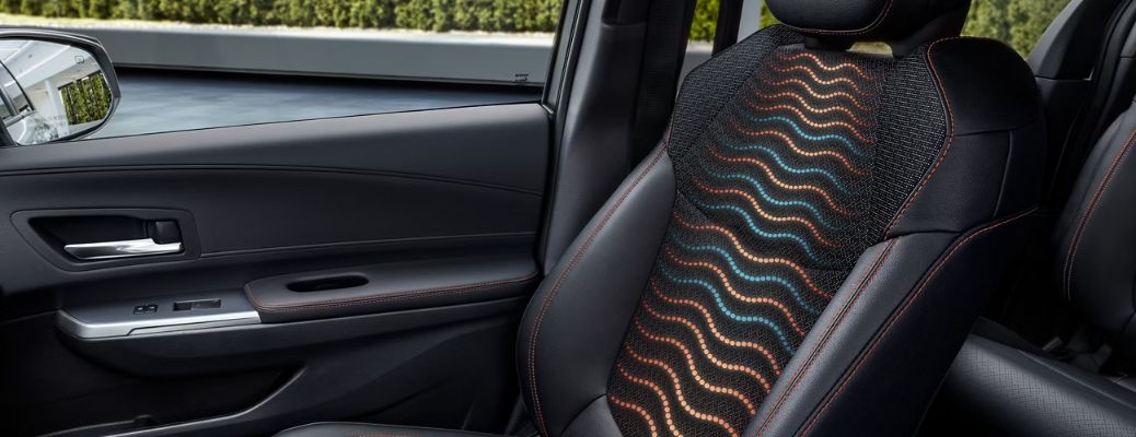 Heated seats in a Toyota