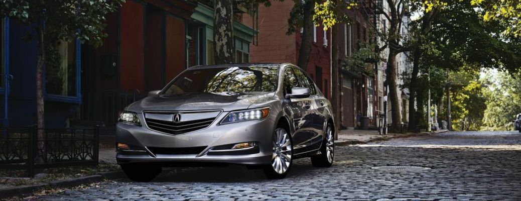 front view of the 2017 Acura RLX