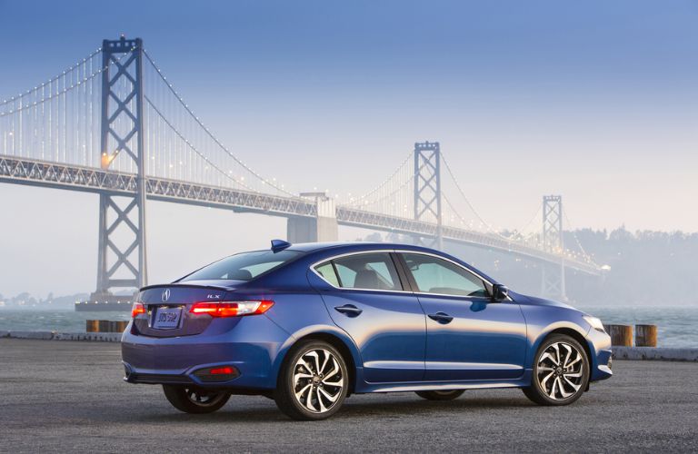 side view of the 2017 Acura ILX