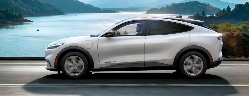 Ford Mustang Mach-E side view