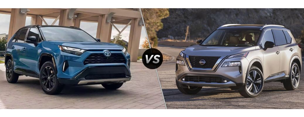 Toyota RAV4 versus Nissan Rogue models