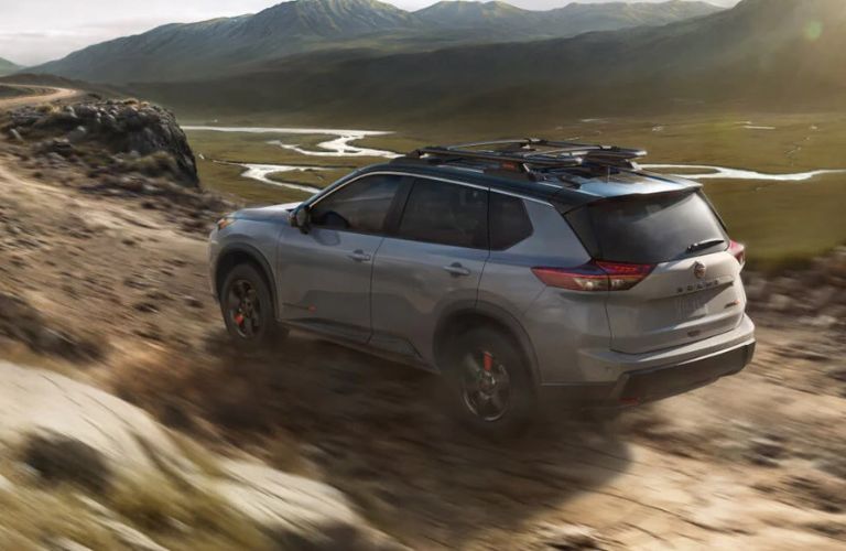 Nissan Rogue driving off-road