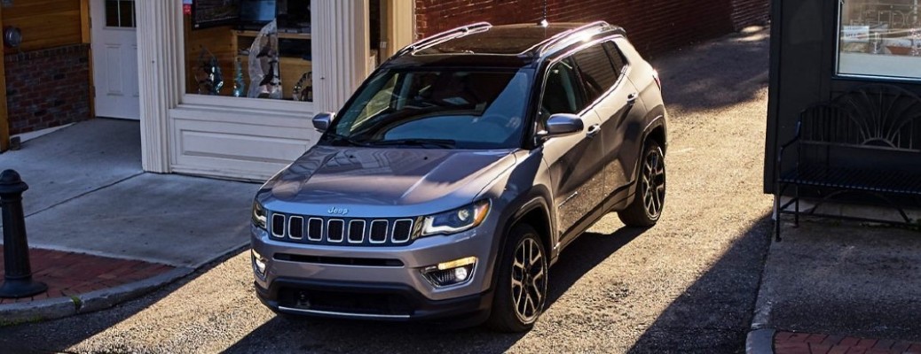 2021 Jeep Compass model parked