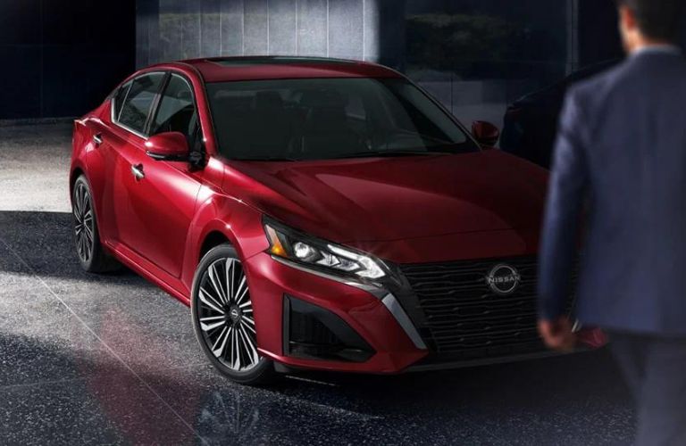 2024 Nissan Altima side and front view
