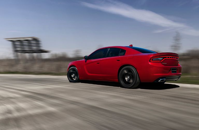 rear quarter view of the 2018 Dodge Charger