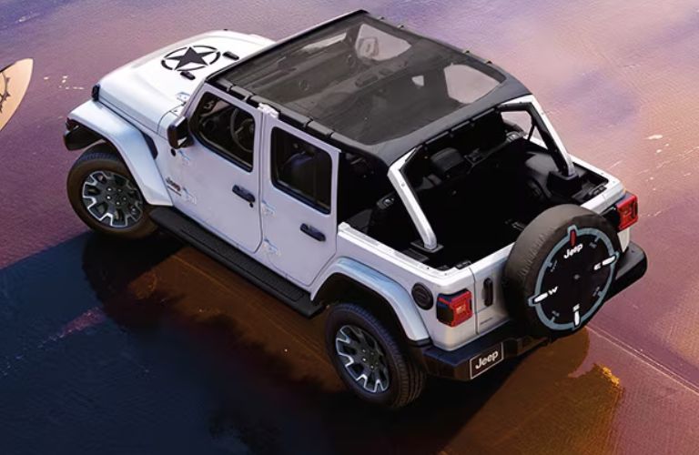 2025 Jeep Wrangler exterior top view
