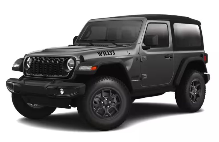 2025 Jeep Wrangler Willys front and side view