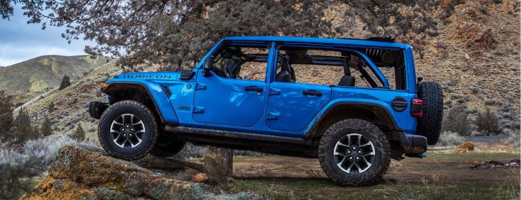 2025 Jeep Wrangler 4xe side view