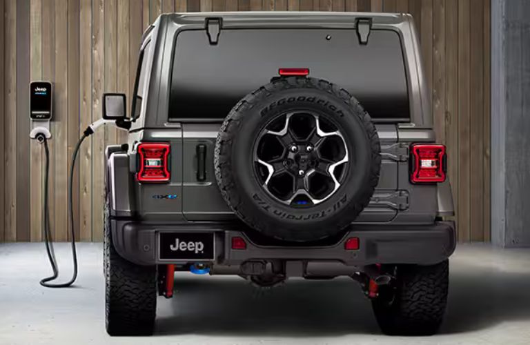 2025 Jeep Wrangler 4xe back view