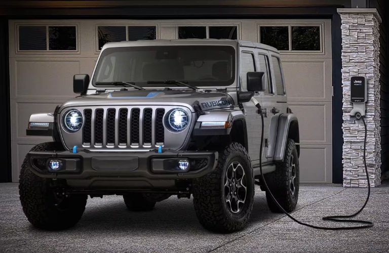 2025 Jeep Wrangler 4xe front and side view