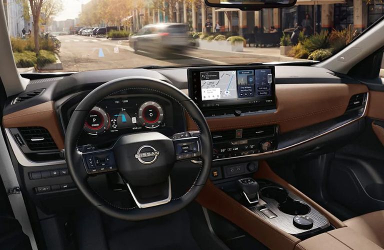 2026 Nissan Rogue front interior