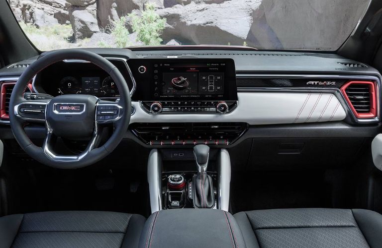 2026 GMC Canyon front interior