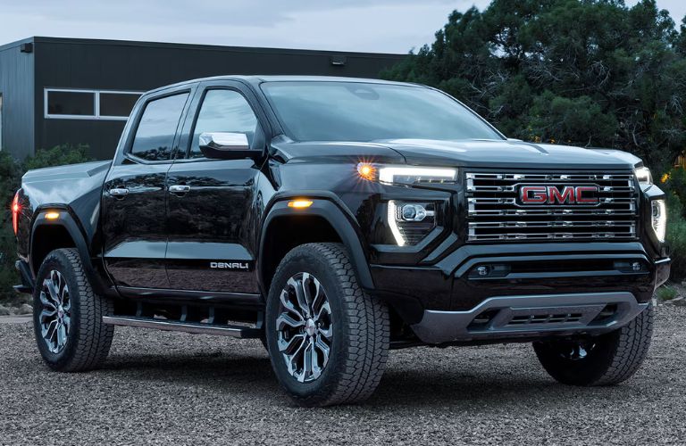 2026 GMC Canyon side and front view