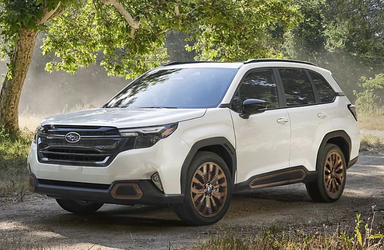 2026 Subaru Forester front and side view