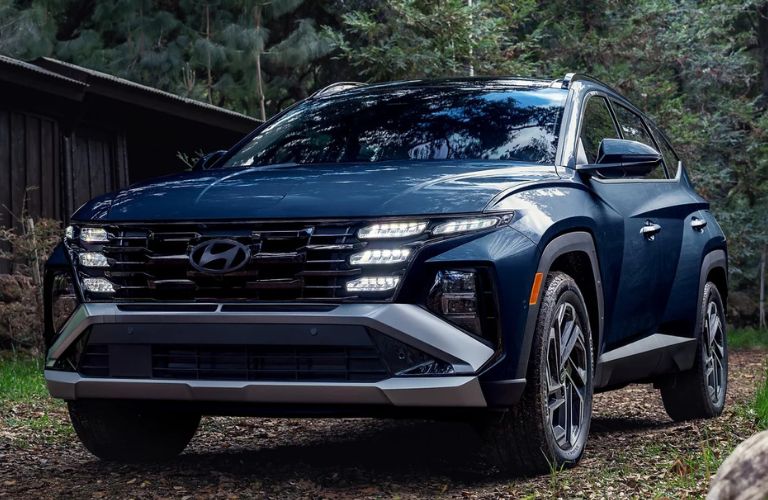 2026 Hyundai Tucson front and side view